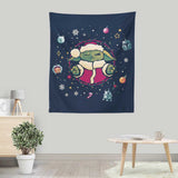 Christmas Tree Meditation - Wall Tapestry