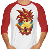 Chrono Attack - 3/4 Sleeve Raglan T-Shirt