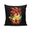 Chrono Attack - Throw Pillow