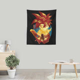 Chrono Attack - Wall Tapestry