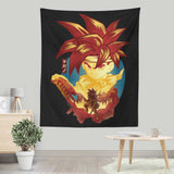Chrono Attack - Wall Tapestry