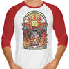 Church of the Sun - 3/4 Sleeve Raglan T-Shirt