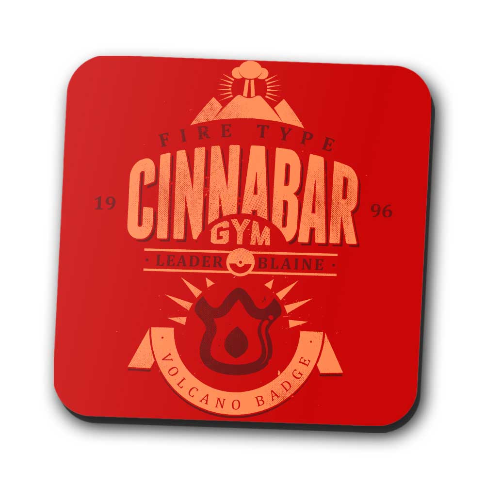 Cinnabar Island Gym - Coasters