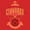 Cinnabar Island Gym - 3/4 Sleeve Raglan T-Shirt