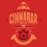 Cinnabar Island Gym - Throw Pillow
