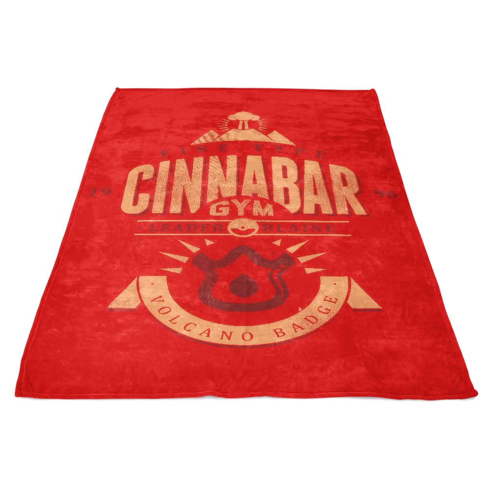 Cinnabar Island Gym - Fleece Blanket