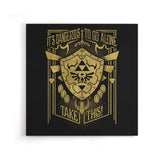 Classic Danger - Canvas Print