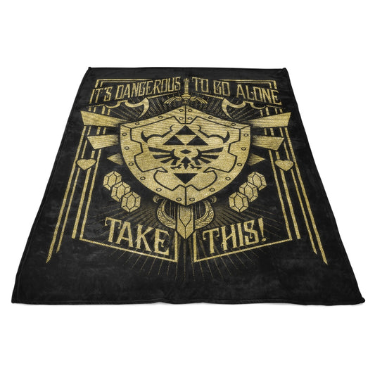 Classic Danger - Fleece Blanket