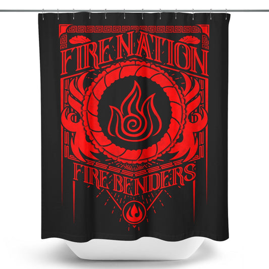 Classic Fire - Shower Curtain