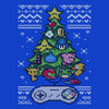 Classic Gaming Christmas - Fleece Blanket