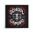 Classic Gaming Club - Canvas Print
