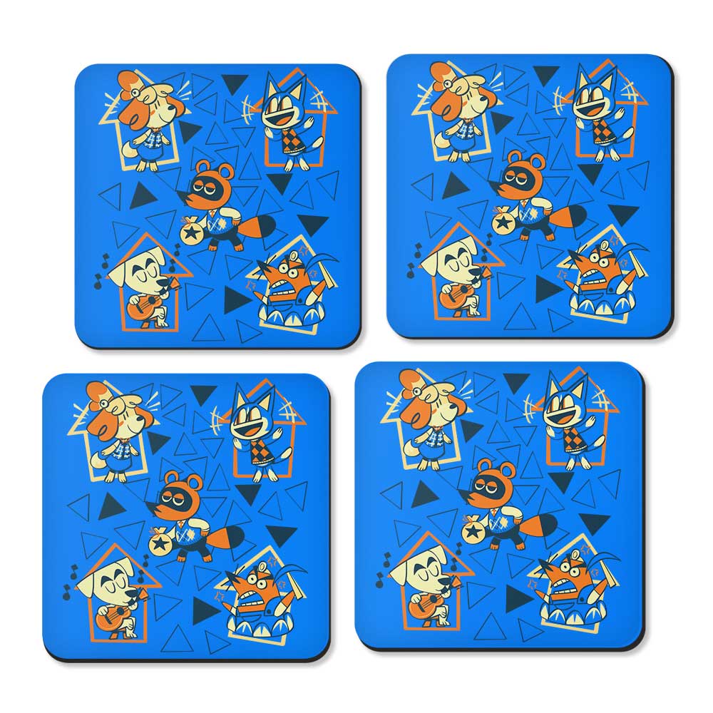 Classic Neighbors - Coasters