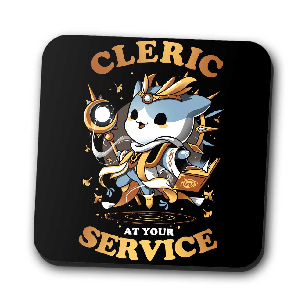 Cleric at Your Service - Coasters