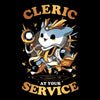 Cleric at Your Service - Fleece Blanket