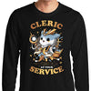 Cleric at Your Service - Long Sleeve T-Shirt