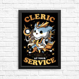 Cleric at Your Service - Posters & Prints