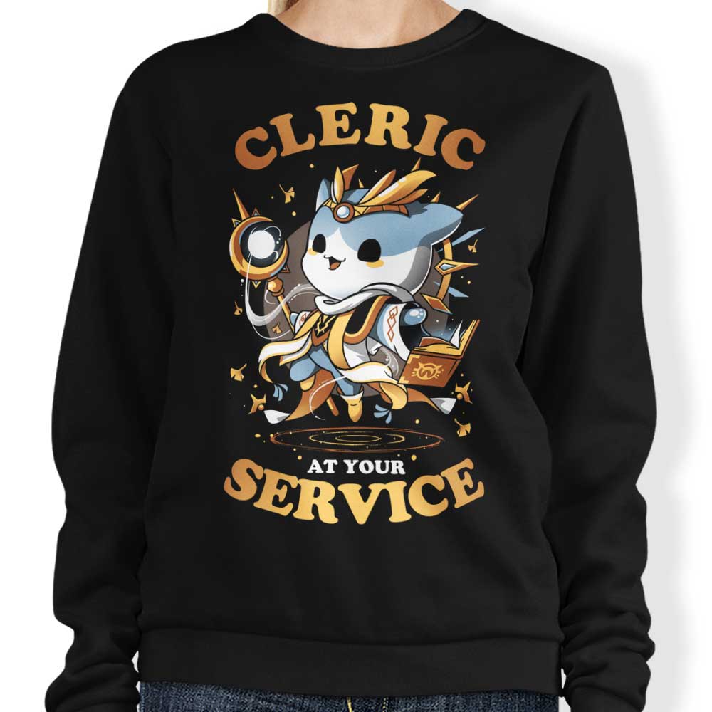 Cleric at Your Service - Sweatshirt