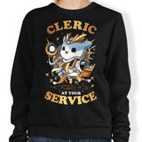 Cleric at Your Service - Sweatshirt