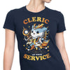 Cleric at Your Service - Women's Apparel