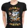Cleric at Your Service - Women's Apparel