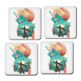 Cloud Ukiyo-e - Coasters
