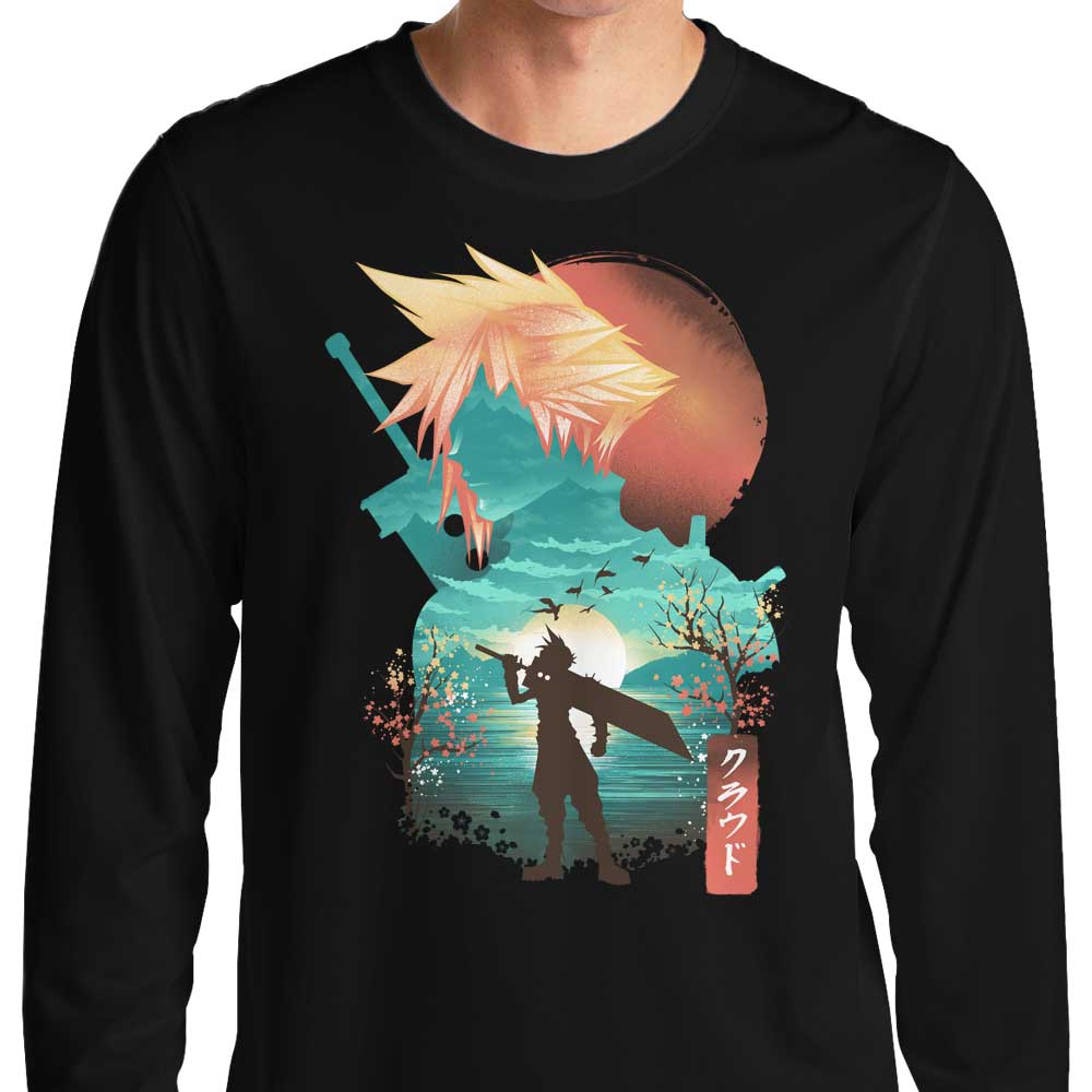 Cloud Ukiyo-e - Long Sleeve T-Shirt