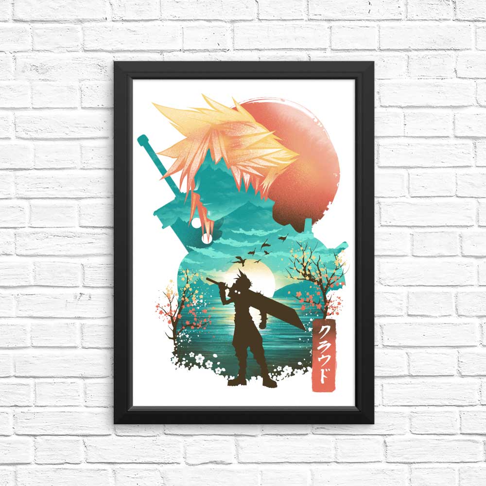 Cloud Ukiyo-e - Posters & Prints