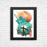 Cloud Ukiyo-e - Posters & Prints