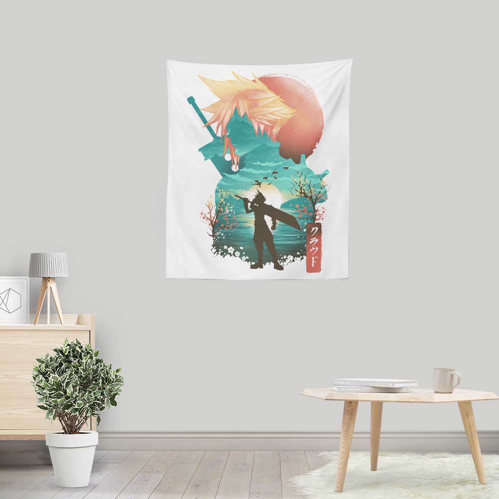 Cloud Ukiyo-e - Wall Tapestry