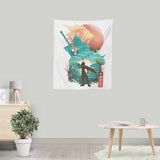 Cloud Ukiyo-e - Wall Tapestry