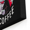 Coffee Vampire - Canvas Print