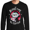 Coffee Vampire - Long Sleeve T-Shirt