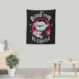 Coffee Vampire - Wall Tapestry