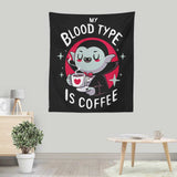 Coffee Vampire - Wall Tapestry