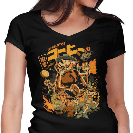 Coffeecalypse - Women's V-Neck