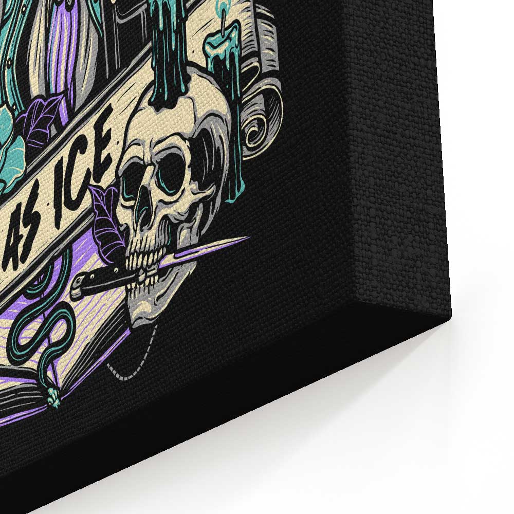 Cold as Ice - Canvas Print