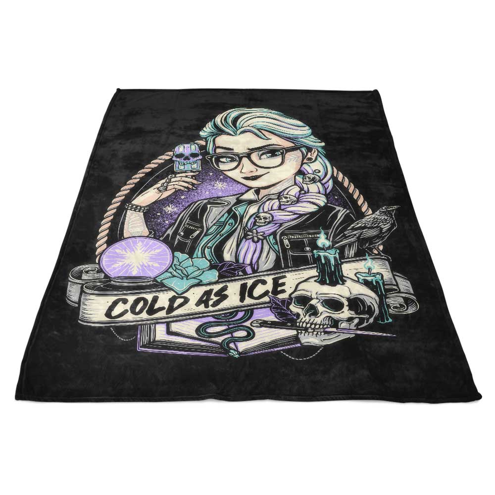 Cold as Ice - Fleece Blanket