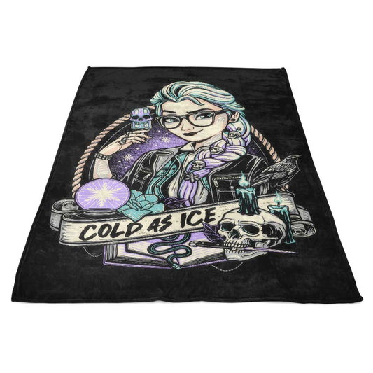 Cold as Ice - Fleece Blanket