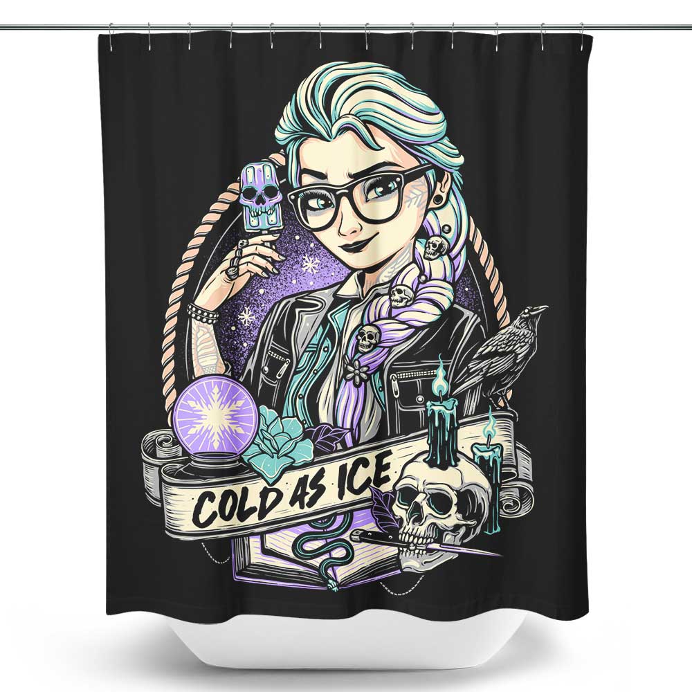 Cold as Ice - Shower Curtain