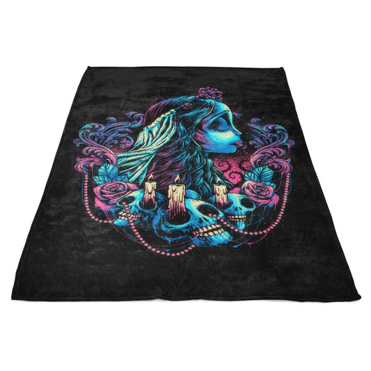 Colorful Bride - Fleece Blanket