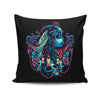 Colorful Bride - Throw Pillow