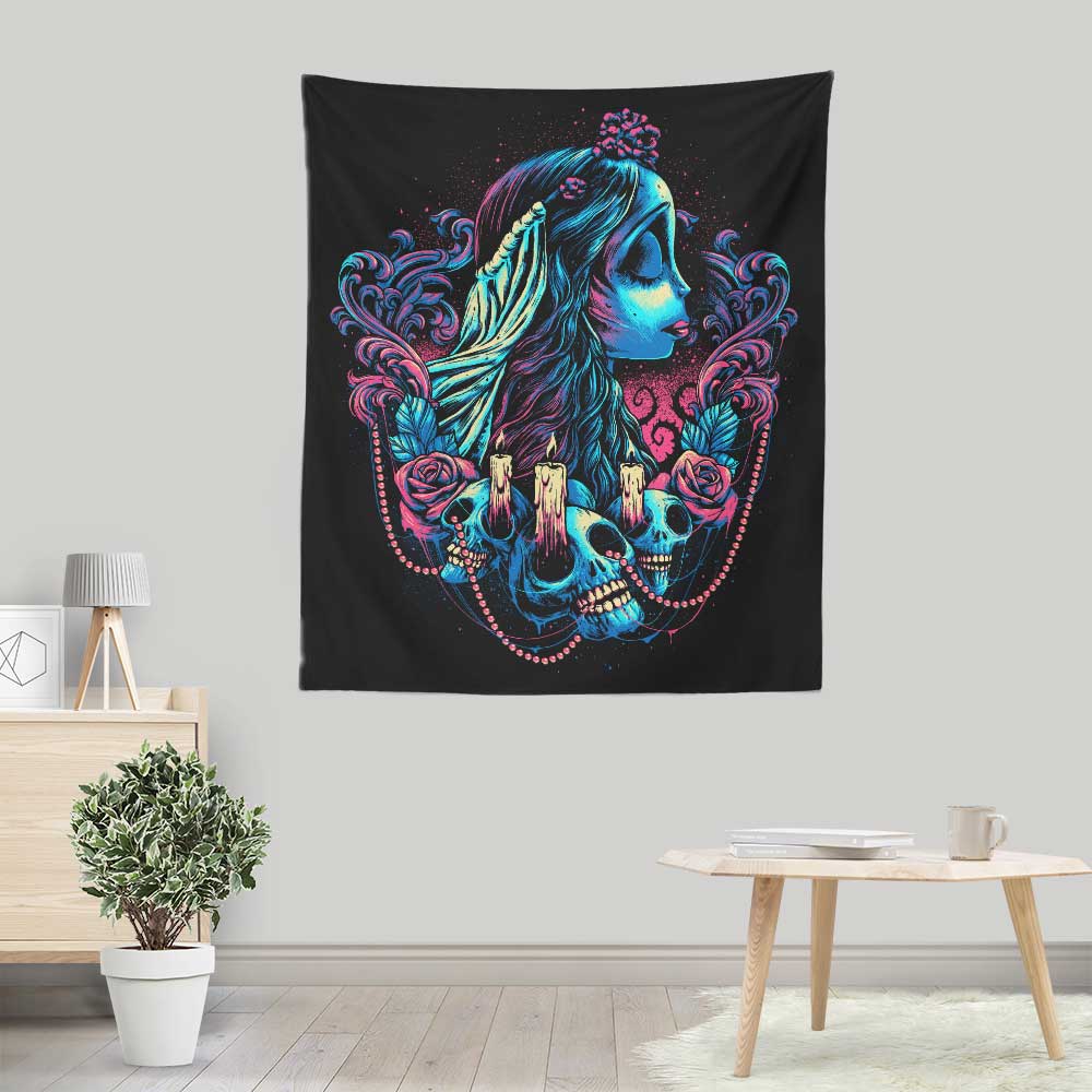 Colorful Bride - Wall Tapestry