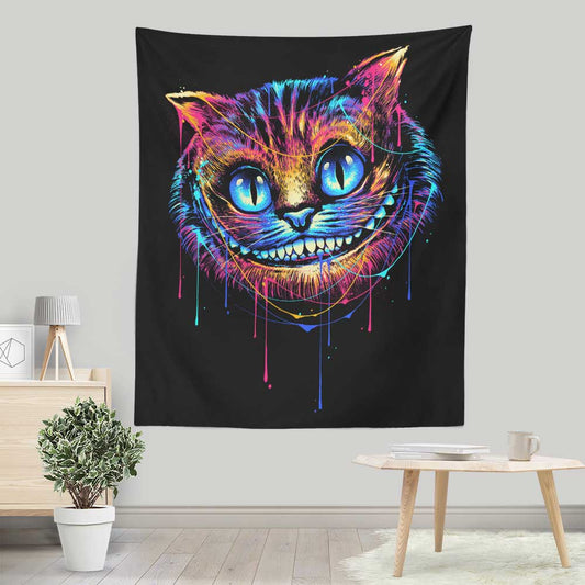 Colorful Cat - Wall Tapestry