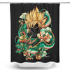 Colorful Dragon - Shower Curtain
