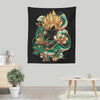 Colorful Dragon - Wall Tapestry