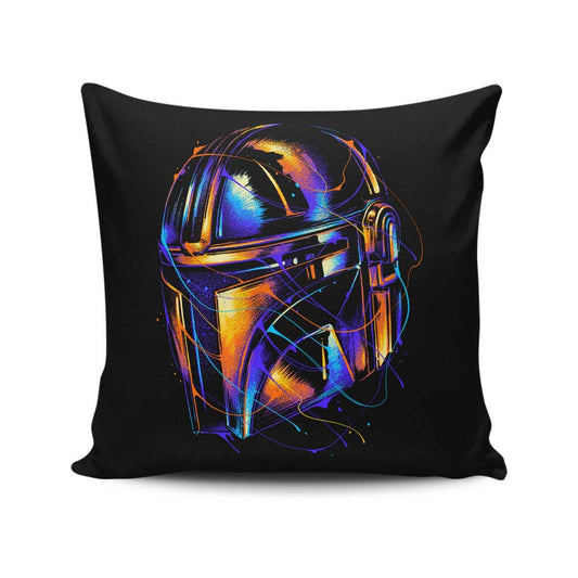 Colorful Hunter - Throw Pillow