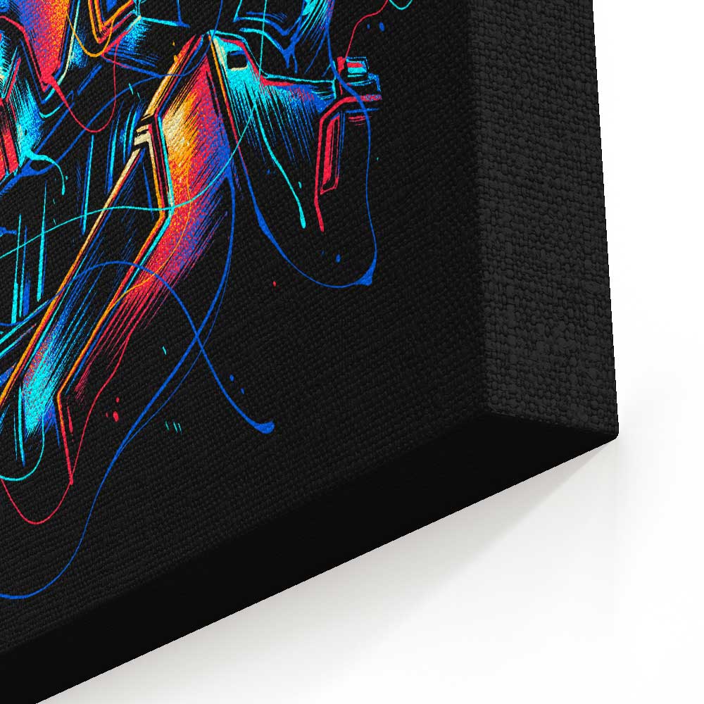 Colorful Mecha - Canvas Print