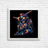 Colorful Mecha - Posters & Prints
