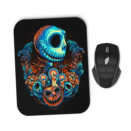 Colorful Pumpkin King - Mousepad