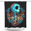 Colorful Pumpkin King - Shower Curtain